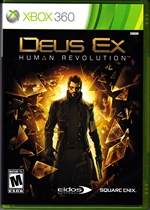 Xbox 360 Deus Ex Human Revolution Front CoverThumbnail